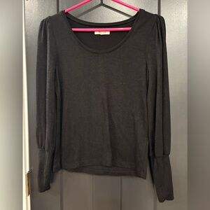 Madewell Black Long Sleeve Sweater
